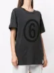 MM6 Maison Margiela تيشيرت بطبعة أمامية