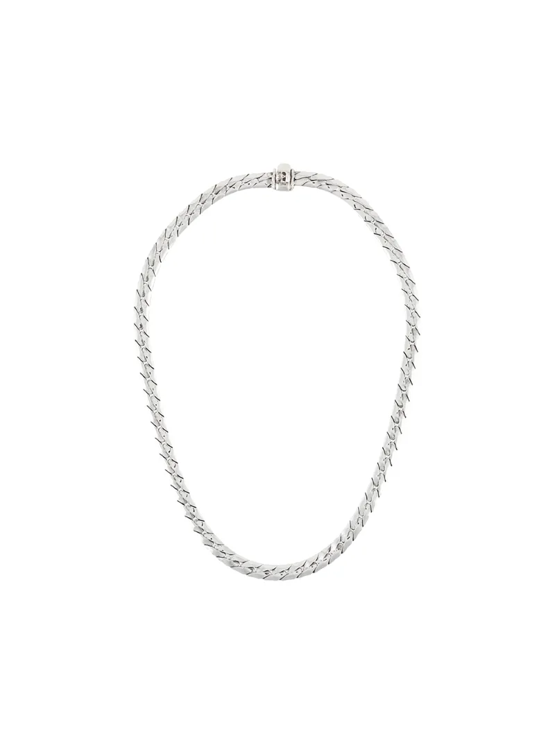 EMANUELE BICOCCHI SKULL-CHARM CHAIN NECKLACE