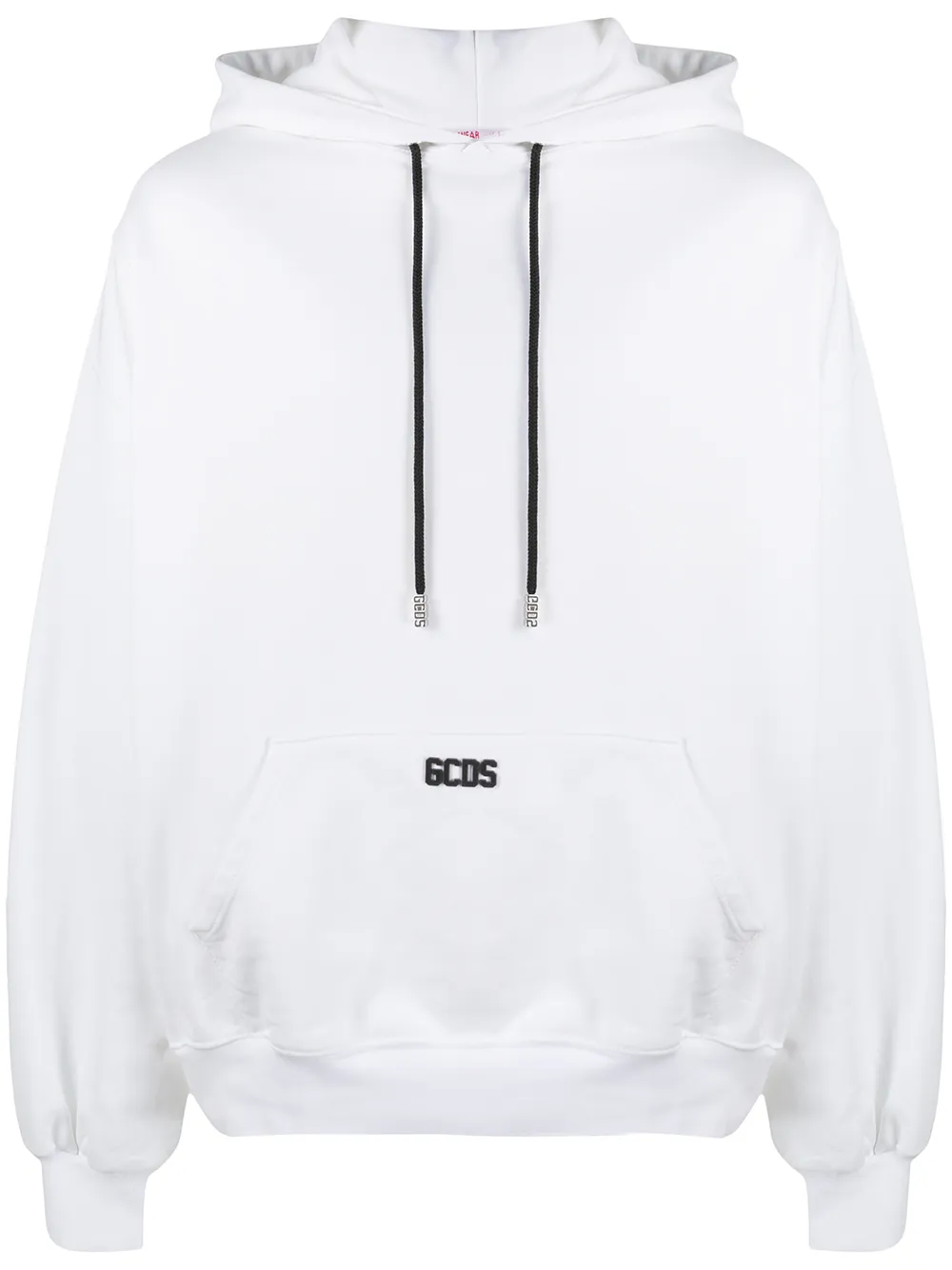 

Gcds sudadera con capucha y logo - Blanco