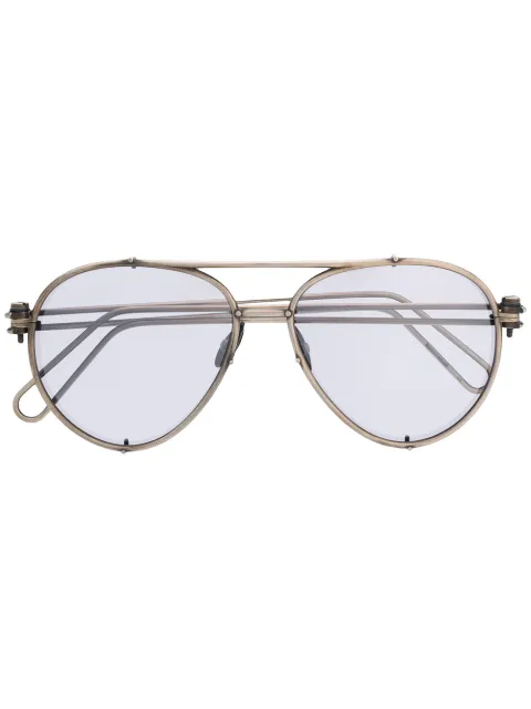 WERKSTATT:MÜNCHEN distressed pilot sunglasses