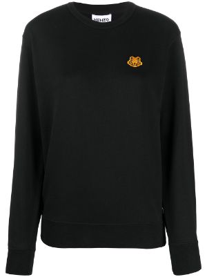 women's kenzo black tiger sweatshirt