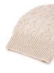 Agnona cable knit cashmere beanie hat