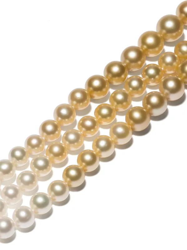 Shop Yoko London 18kt yellow gold Ombré 