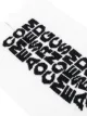 Image 2 of Comme Des Garçons logo intarsia knit socks