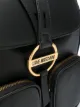 Love Moschino logo plaque medium backpack