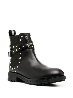 love moschino chelsea boots