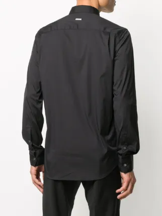 chest logo long-sleeved shirt展示图