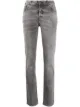 Image 1 of John Richmond stonewashed slim-fit jeans