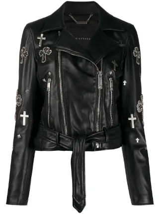 john richmond leather jacket