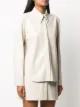 Nanushka Naum vegan leather shirt