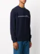 A.P.C. front-logo crewneck jumper