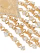Alessandra Rich crystal-fringed necklace