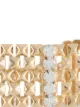 Alessandra Rich crystal-embellished pyramid stud choker