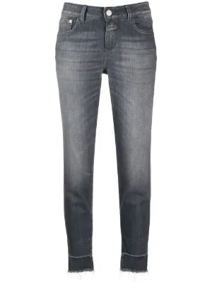 closed baker slim fit mid waist