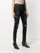 John Richmond paint splatter skinny jeans