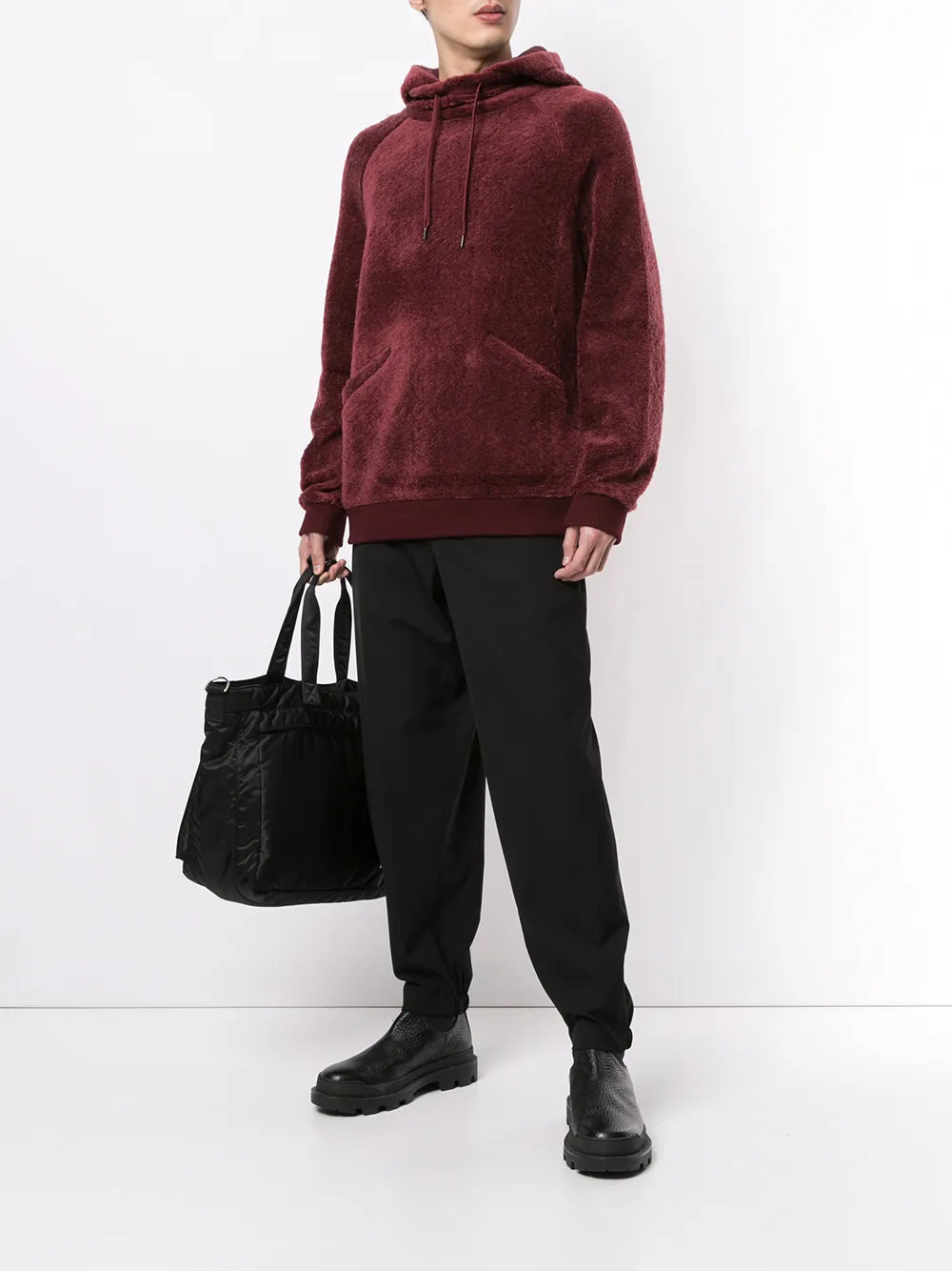 Image 2 of Giorgio Armani relaxed straight leg trousers