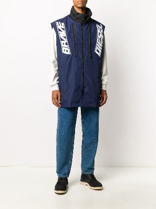 convertible hooded windbreaker jacket展示图