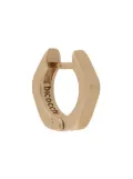 Emanuele Bicocchi singular hexagonal hoop earring - Gold