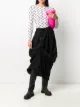 الصورة 2 من Comme Des Garçons Comme Des Garçons تنورة ميدي بمشبك وغير متساوية الطول