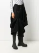 Comme Des Garçons Comme Des Garçons تنورة ميدي بمشبك وغير متساوية الطول