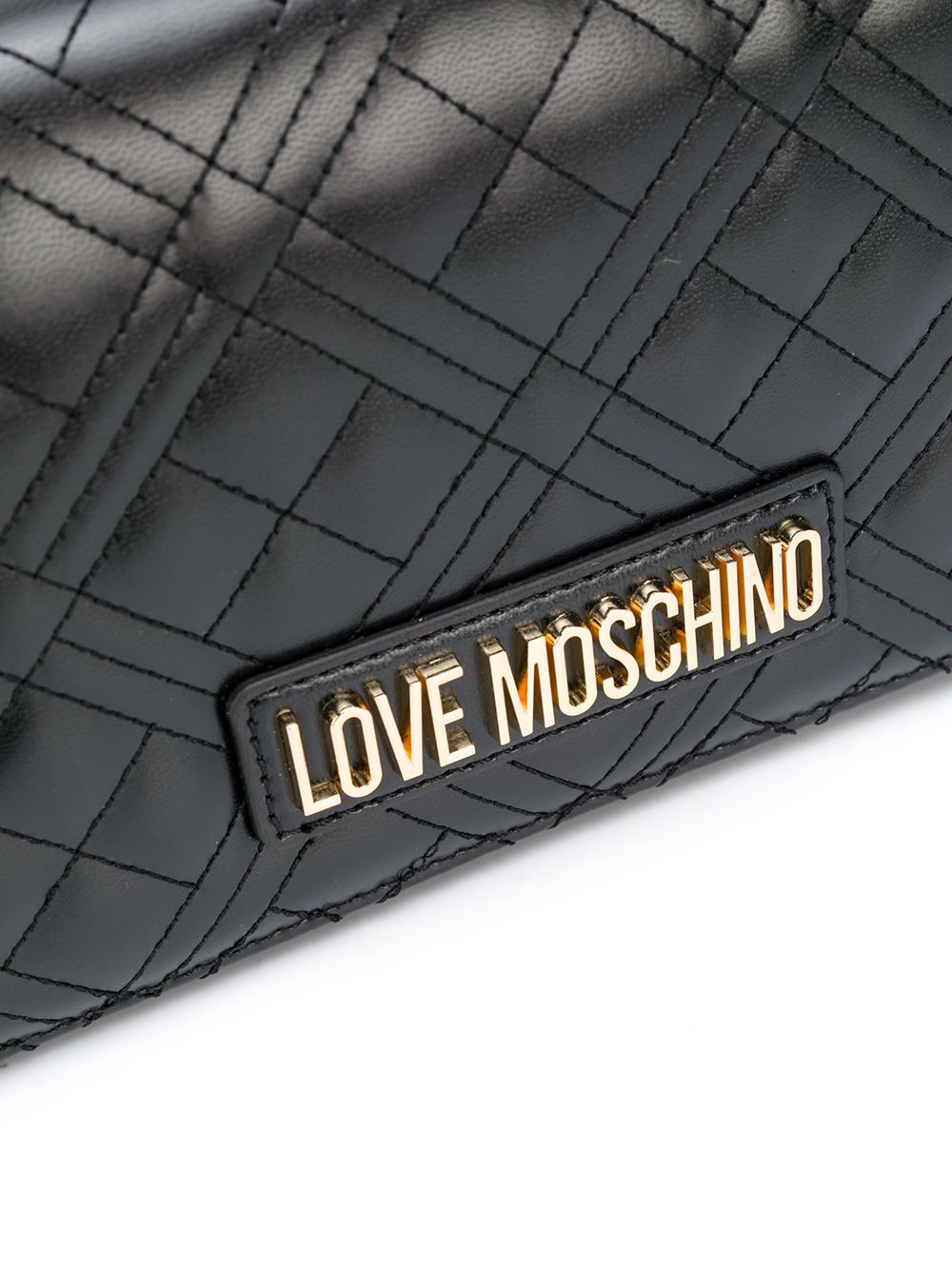 фото Love moschino стеганая сумка через плечо с логотипом