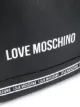 Love Moschino logo-print pebble backpack