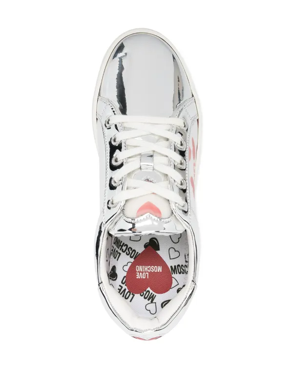 love moschino tennis shoes