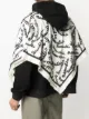 Image 2 of Nanushka Miani handwritten-logo scarf