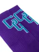 Gcds logo print cotton socks