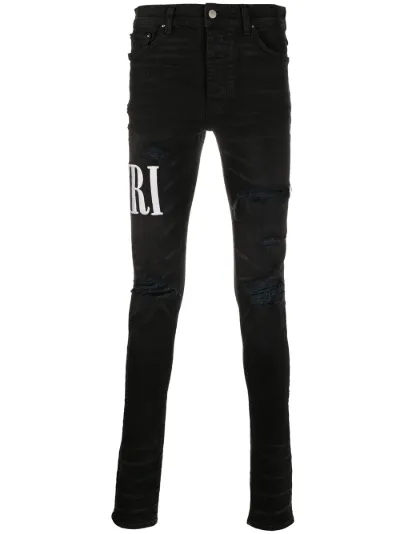 embroidered logo jeans | AMIRI | Eraldo.com
