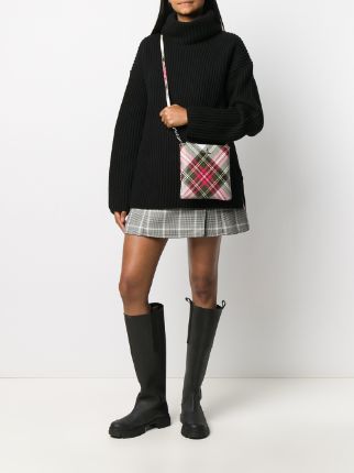 plaid crossbody bag展示图