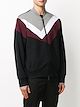 Neil Barrett colour-block zip-up jumper