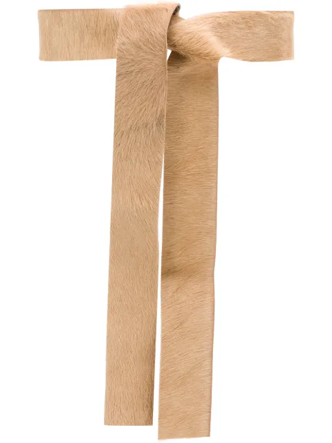 Forte Forte tie fastening waist belt