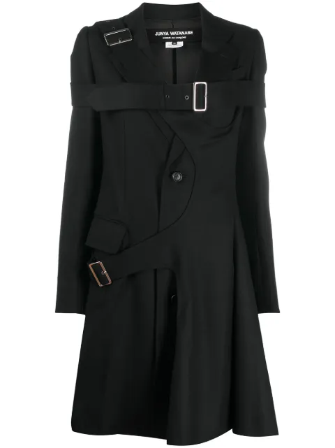 Junya Watanabe バックル ストラップ コート - Farfetch