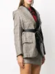 Junya Watanabe panelled single-breasted blazer