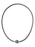 Yoko London Tahitian pearl necklace - Silver