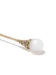 Yoko London 18kt yellow gold Sleek Akoya pearl and diamond earrings