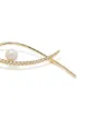 Yoko London 18kt yellow gold Sleek Akoya pearl and diamond earrings