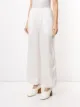 Giorgio Armani cropped wide-leg linen trousers