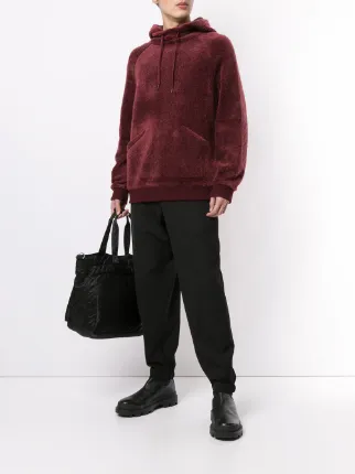 velour drawstring hoodie展示图