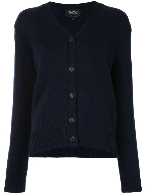 A.P.C. Ama v-neck Cardigan - Farfetch