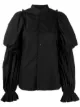 الصورة 1 من Comme Des Garçons Noir Kei Ninomiya بلوزة بأكمام منفوخة