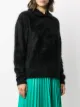 Comme Des Garçons Noir Kei Ninomiya توب منسوج بملمس ناعم