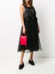 الصورة 2 من Comme Des Garçons Noir Kei Ninomiya فستان ميدي بشرائط شبك
