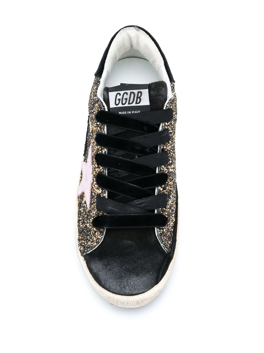 фото Golden goose кеды superstar с блестками