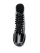 Love Moschino heart patch combat boots