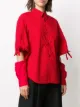 Comme Des Garçons Girl cut-detail long sleeve shirt