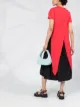 الصورة 2 من Comme Des Garçons Girl تيشيرت بأطراف خلفية طويلة