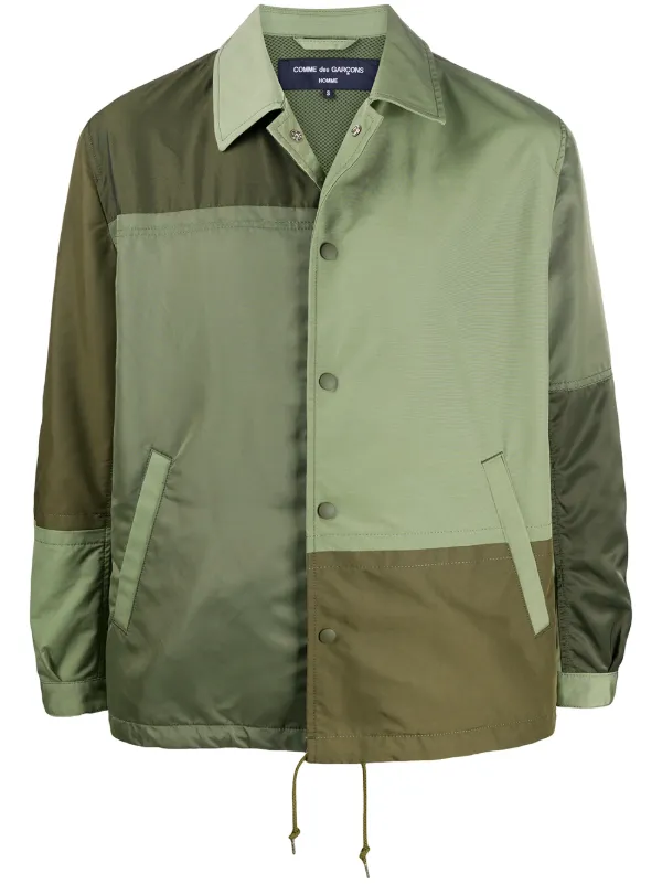 comme des garcons green jacket