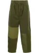 Image 1 of Comme Des Garçons Homme corduroy panelled cropped trousers
